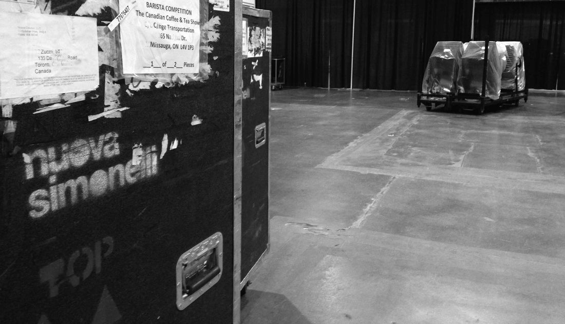 Nuova Simonelli Espresso Machine container