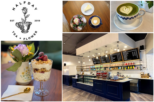 Halfday Tea + Flower Vancouver Coffee Shop