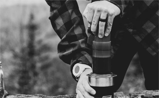 Aeropress in the woods