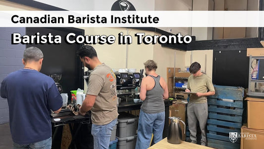 Hands-On Barista Training: Students in Action at the Toronto Lab