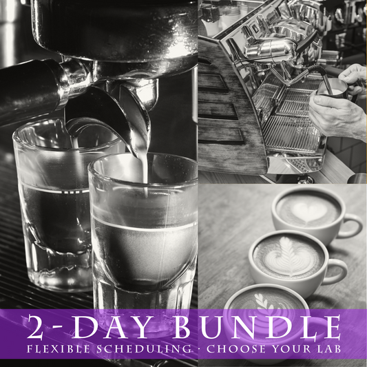 Complete Barista Training Bundle (2days) - Flexible Scheduling