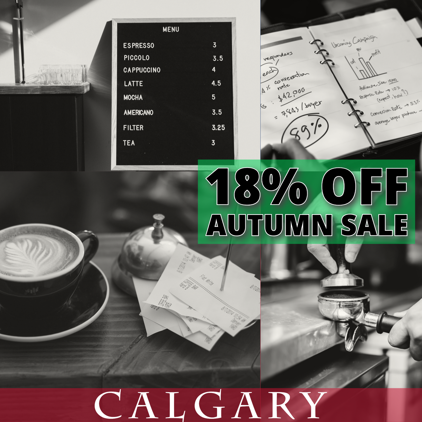 Coffee Business and Barista Training Bundle (4days) - Calgary