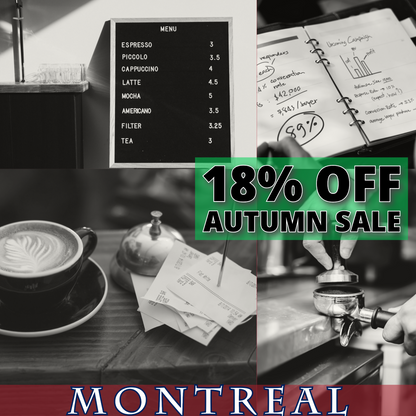 Coffee Business and Barista Training Bundle (4days) - Montreal