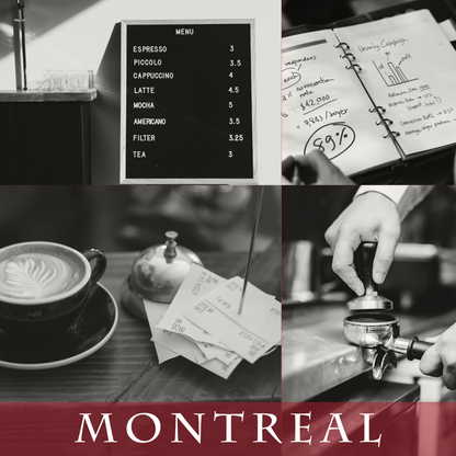 Coffee Business and Barista Training Bundle (4days) - Montreal