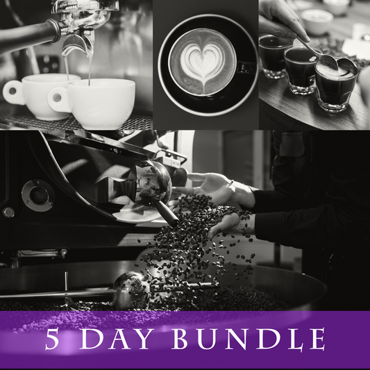 Coffee Roasting and Barista Training Bundle (5days)