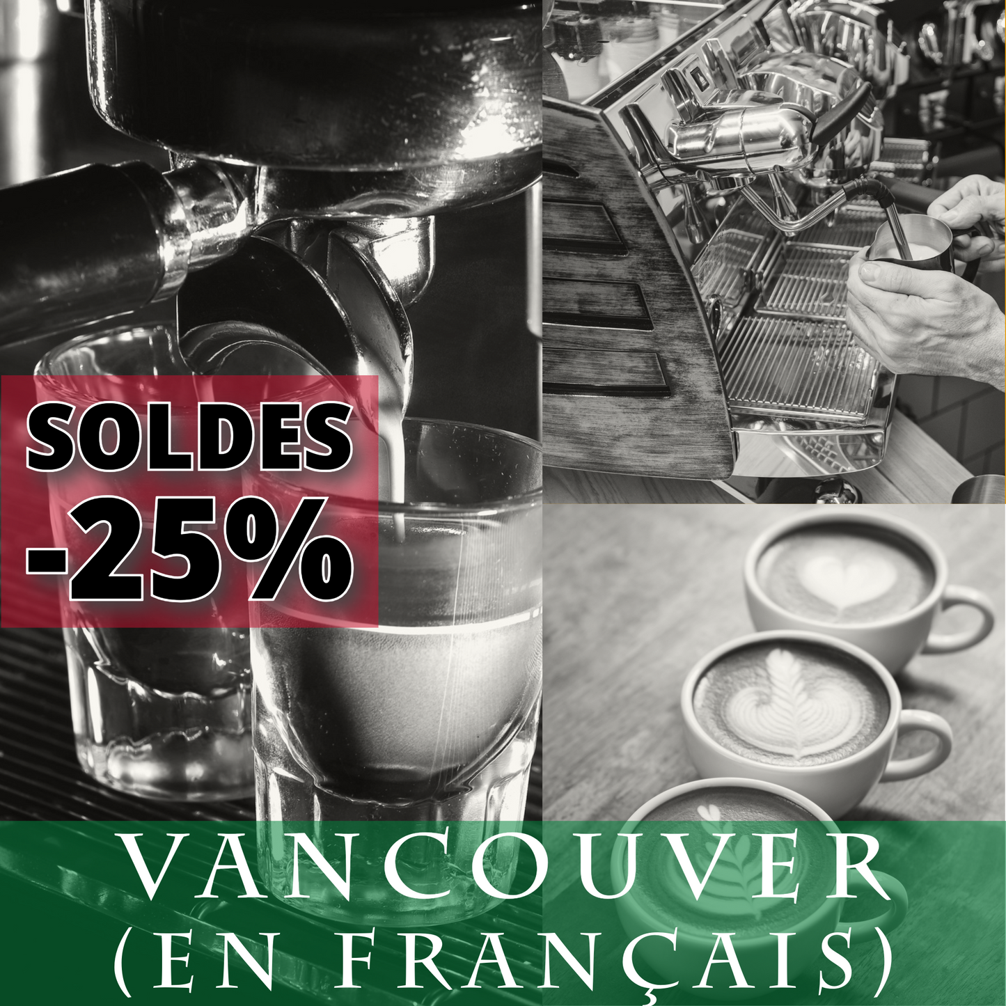 Forfait Formation Complète de Barista (2 jours) - Vancouver (en français)