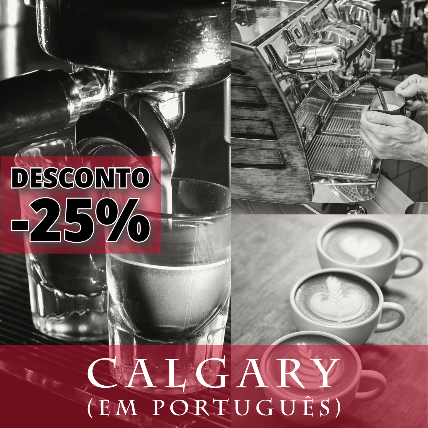 Pacote Formação Completa de Barista (2 dias) - Calgary (em português)